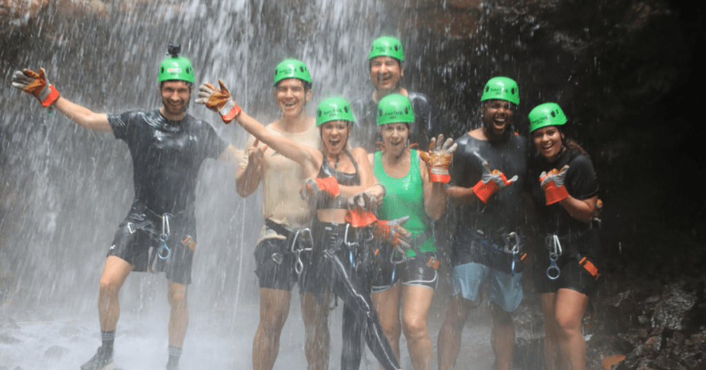 Pure Trek Canyoning La Fortuna, the Ultimate Waterfall Rappel
